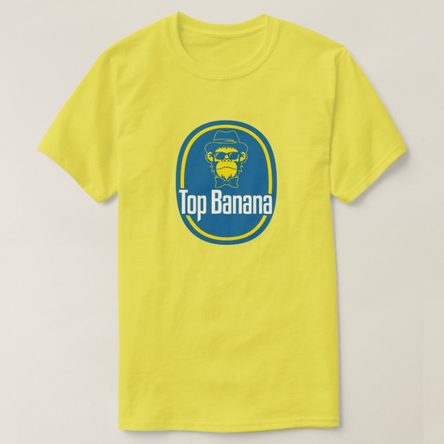 Camiseta Plátano superior (Diseño del anverso)