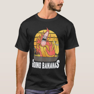 Camiseta Plátano   Volviéndose Locos   Vegetariano   Vegano