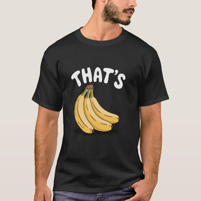 Camiseta Plátanos de Thatu2019, divertido amante de la frut (Anverso)