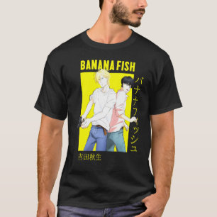 Camiseta Plátanos Fish-Ash Para Hombres Mujeres