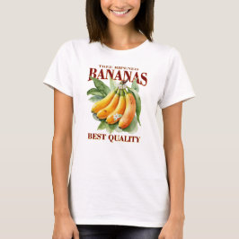 Camiseta Plátanos madurados en el árbol - Mejor calidad