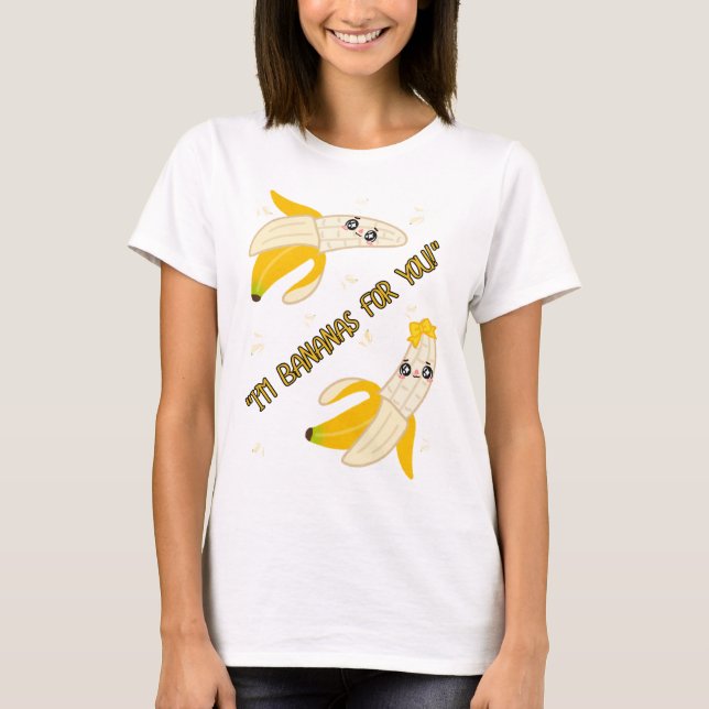 CAMISETA PLÁTANOS PARA TI (Anverso)