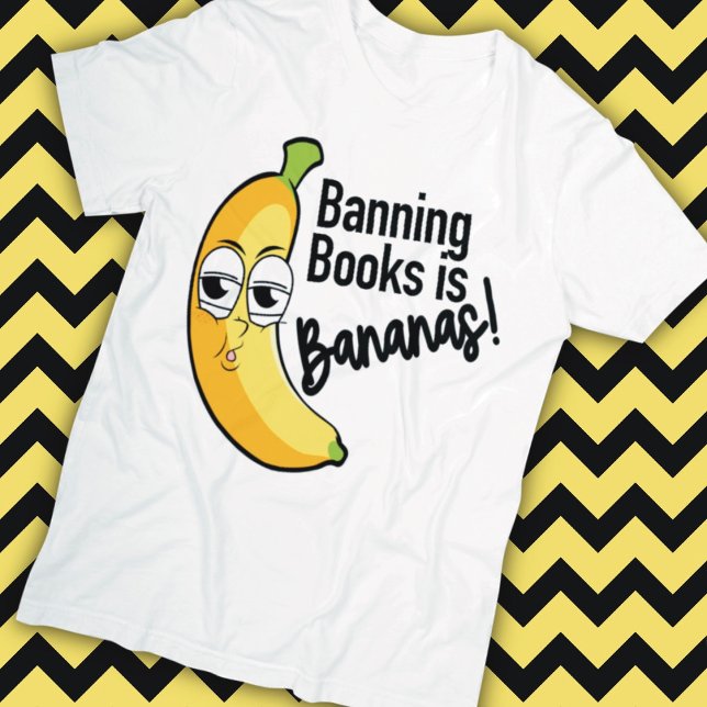 Camiseta Plátanos Prohibiendo Libros  (Subido por el creador)