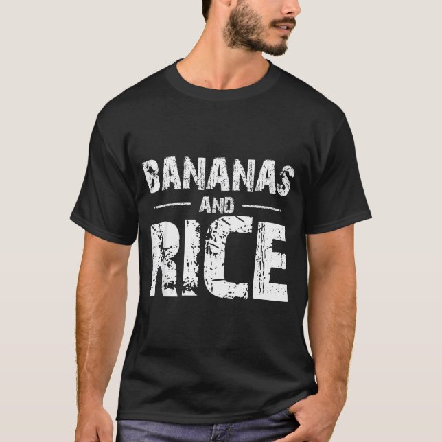 Camiseta Plátanos y arroz  (Anverso)