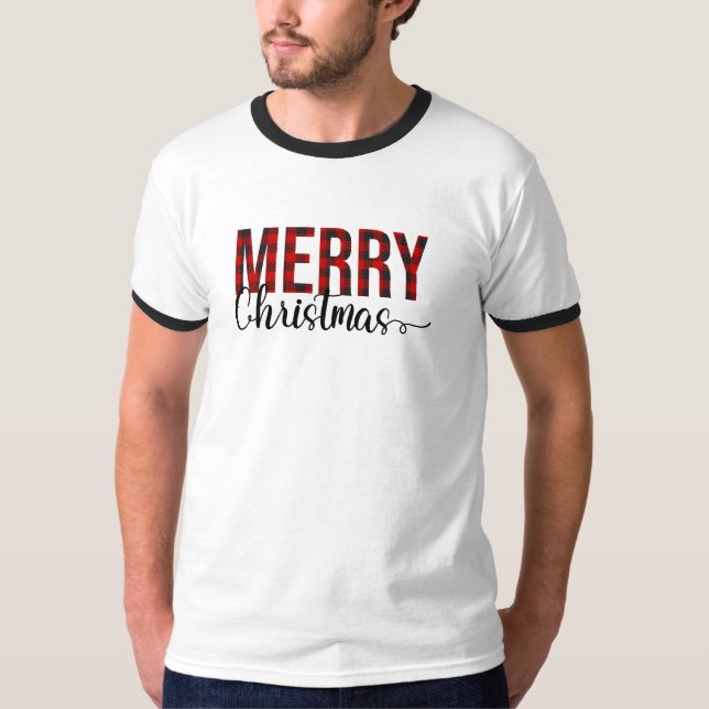 Camiseta Plate Feliz Navidad (Anverso)