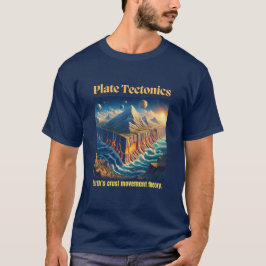 Camiseta Plate Tectonics Navy Blue Tee