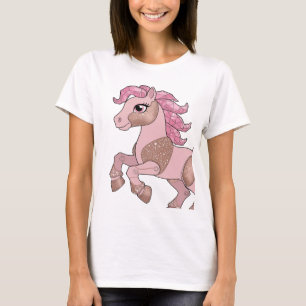 Camiseta Plateado Impactante MI PEQUEÑO PONY Diseño Moderno