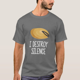 Camiseta Platillos que destruyo silencio banda de marcha Pl