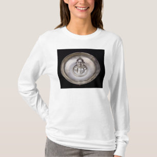 Camiseta Plato con el busto de un hombre dentro