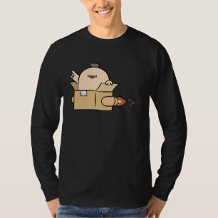 Camiseta Plato de entrega de paquetes entrega cartero