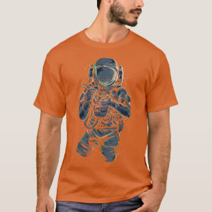 Camiseta Plato de fideos Ramen Astronaut Vintage Kawaii Ota