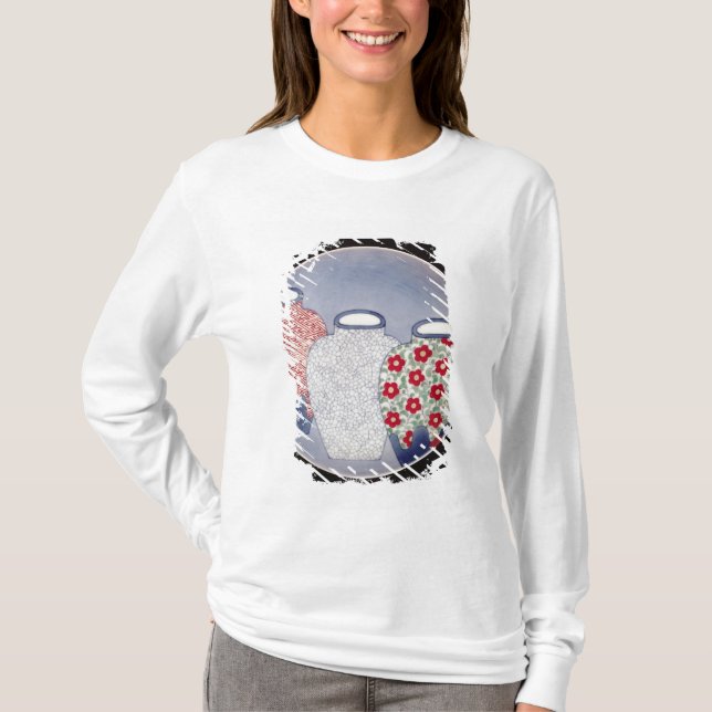 Camiseta Plato de Nabeshima, período de Edo (Anverso)