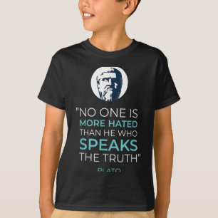 Camiseta Platón de filosofía griega antigua
