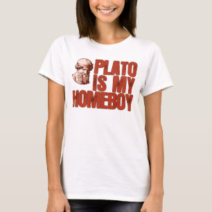 Camiseta Platón es mi Homeboy