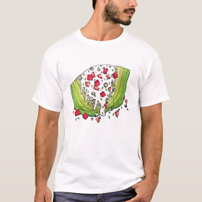 Camiseta Platos clásicos de ensalada Iceberg Lettuce Wedge (Anverso)