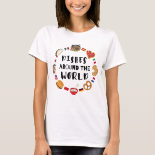 Camiseta Platos del mundo