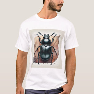 Camiseta Platydema Beetle Dorsal View 210824IREF247 - Water