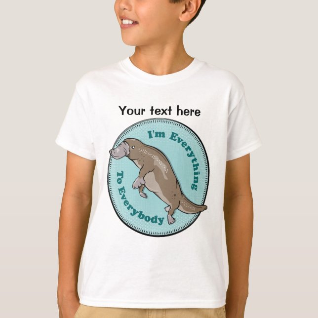 Camiseta Platypus Australian Animal (Anverso)