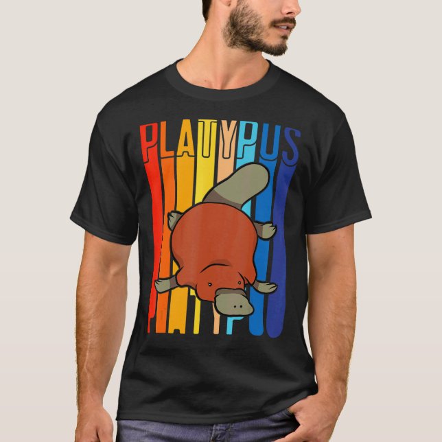 Camiseta Platypus colorido (Anverso)