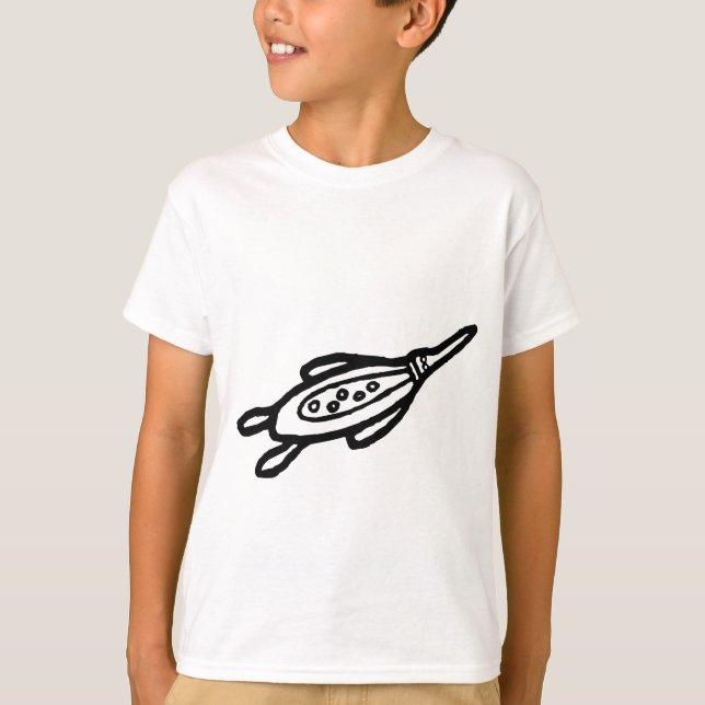 Camiseta Platypus, dibujo australiano (aborigen) (Anverso)