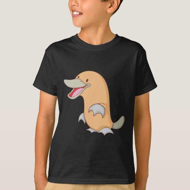 Camiseta Platypus feliz (Anverso)