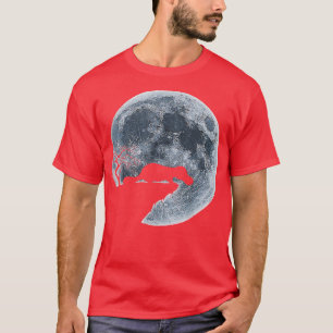 Camiseta Platypus Halloween Costume Moon Silhouette