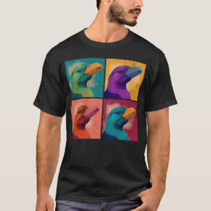Camiseta Platypus Ilustracion Pop Colorful Animal Women