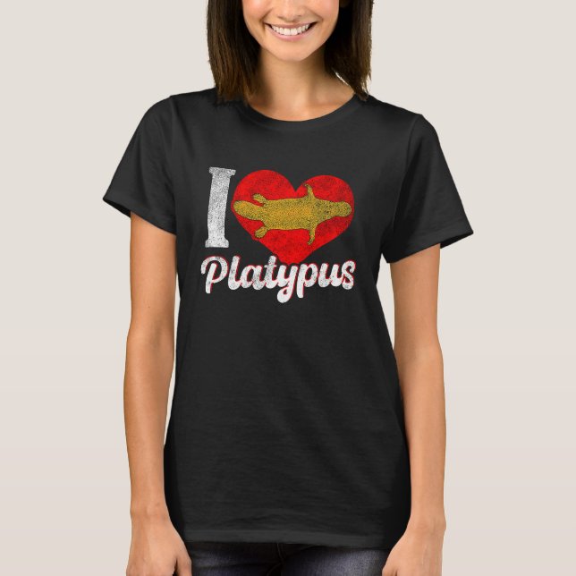 Camiseta Platypus Love Australia Australian Animal (Anverso)