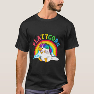Camiseta Platypus Magical Unicornio Vibrante Regalo Para Ch