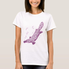 Camiseta Platypus mauve hued
