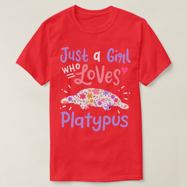Camiseta Platypus Platypus Lover (Diseño del anverso)