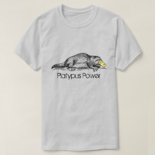 Camiseta Platypus Power Australian Monotreme Individual