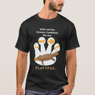 Camiseta Platypus Power Combinado I Cute Platypus Australia