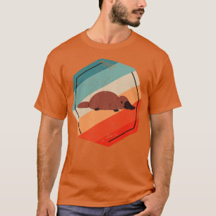 Camiseta Platypus retro cute