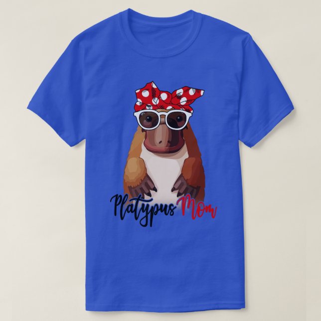 Camiseta Platypus Shirt Platypus Mom Bandana (Diseño del anverso)