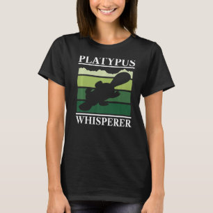 Camiseta Platypus Whisperer Animal Semiacuatic Mammal