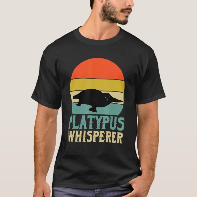 Camiseta Platypus Whisperer Apparel Platypuses   (Anverso)