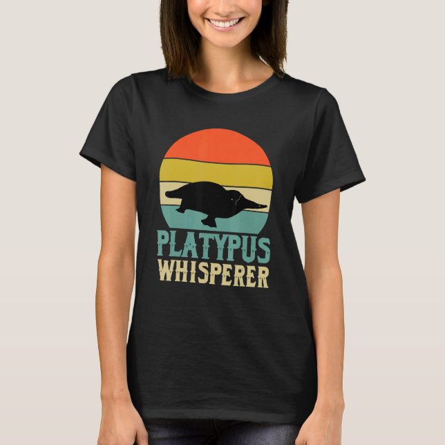 Camiseta Platypus Whisperer Apparel Platypuses   (Anverso)