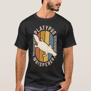 Camiseta Platypus Whisperer Vintage Classic Retro Animal Lo