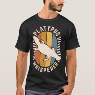 Camiseta Platypus Whisperer Vintage Classic Retro Animal Lo