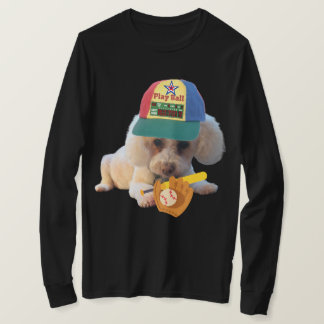 Camiseta Play Ball Poodle Men's Longsleeve TShirt