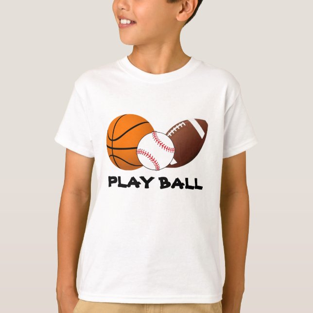 Camiseta Play Ball Sports T-Shirt (Anverso)