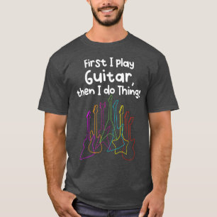 Camiseta Play Guitar and do Things 
