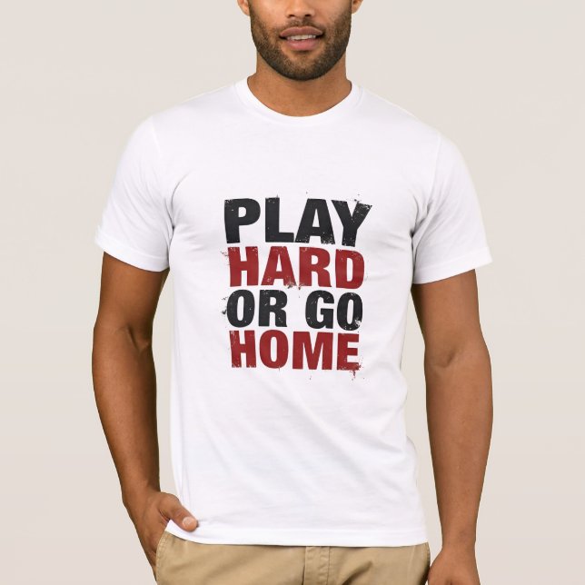 Camiseta Play Hard Basketball Tee (Anverso)