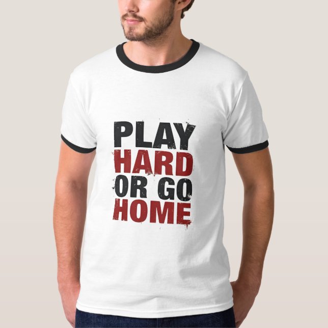 Camiseta Play Hard Basketball Tee (Anverso)