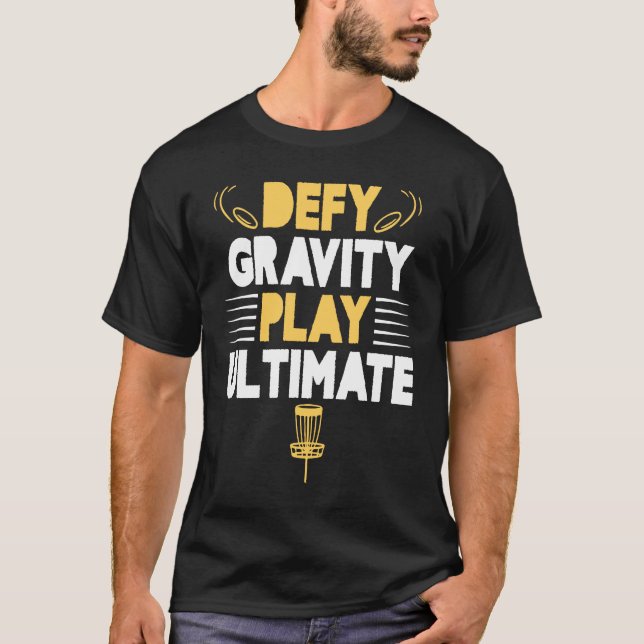 Camiseta Play Ultimate Frisbee Golf Disc Golf Player (Anverso)