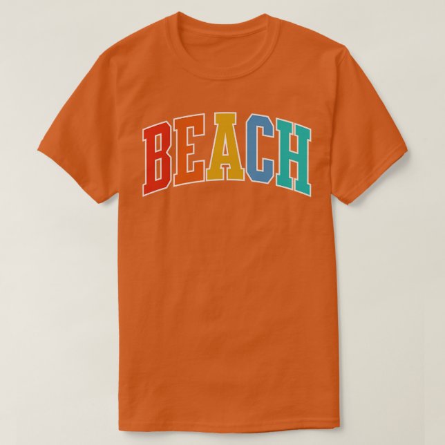 Camiseta Playa (Diseño del anverso)