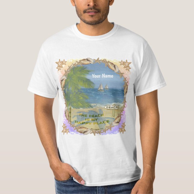 Camiseta Playa  (Anverso)