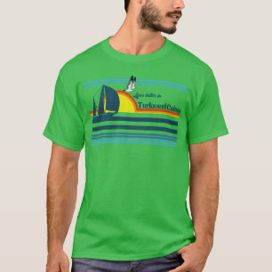 Camiseta Playa 70S 80S Isla Vela Atardecer Y divertido