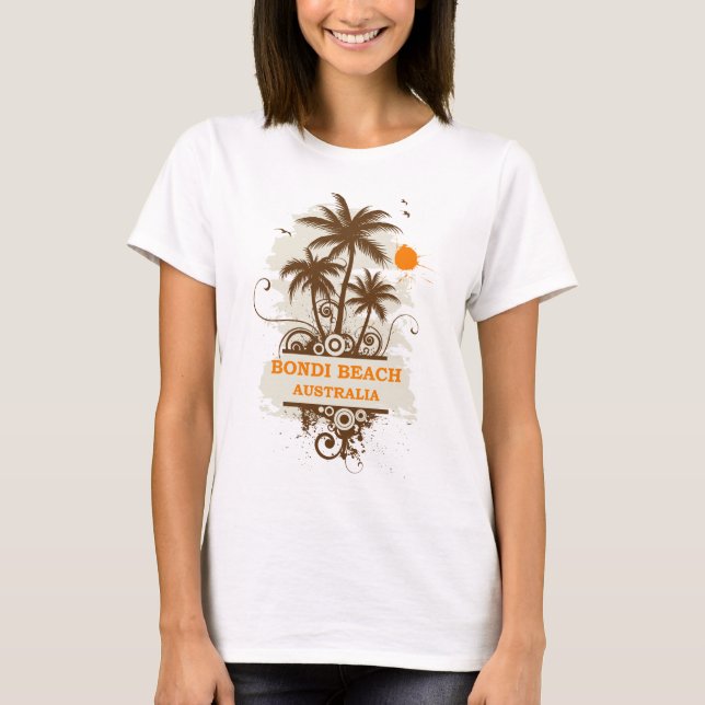 Camiseta Playa Australia de Bondi (Anverso)
